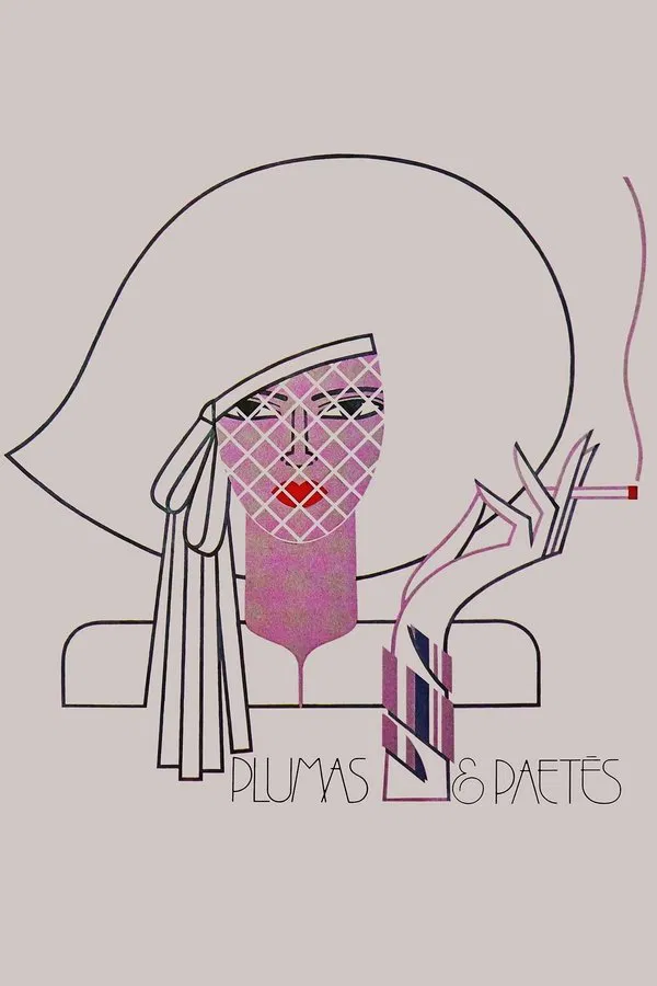 Plumas e Paetes